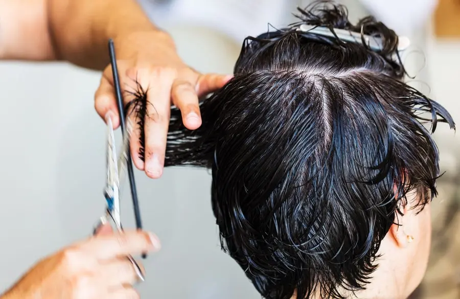 Haircut & blow-dry